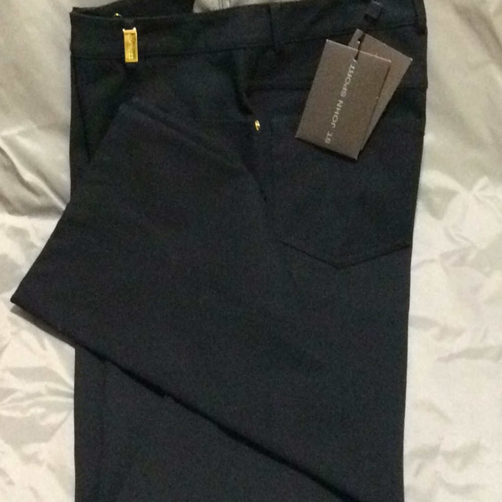 St John Sport Black Jeans